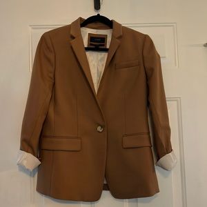 A brown/tan blazer